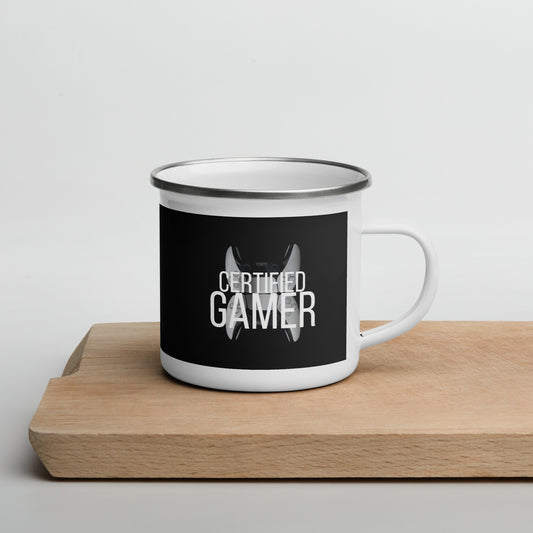 Certified gamer Enamel Mug